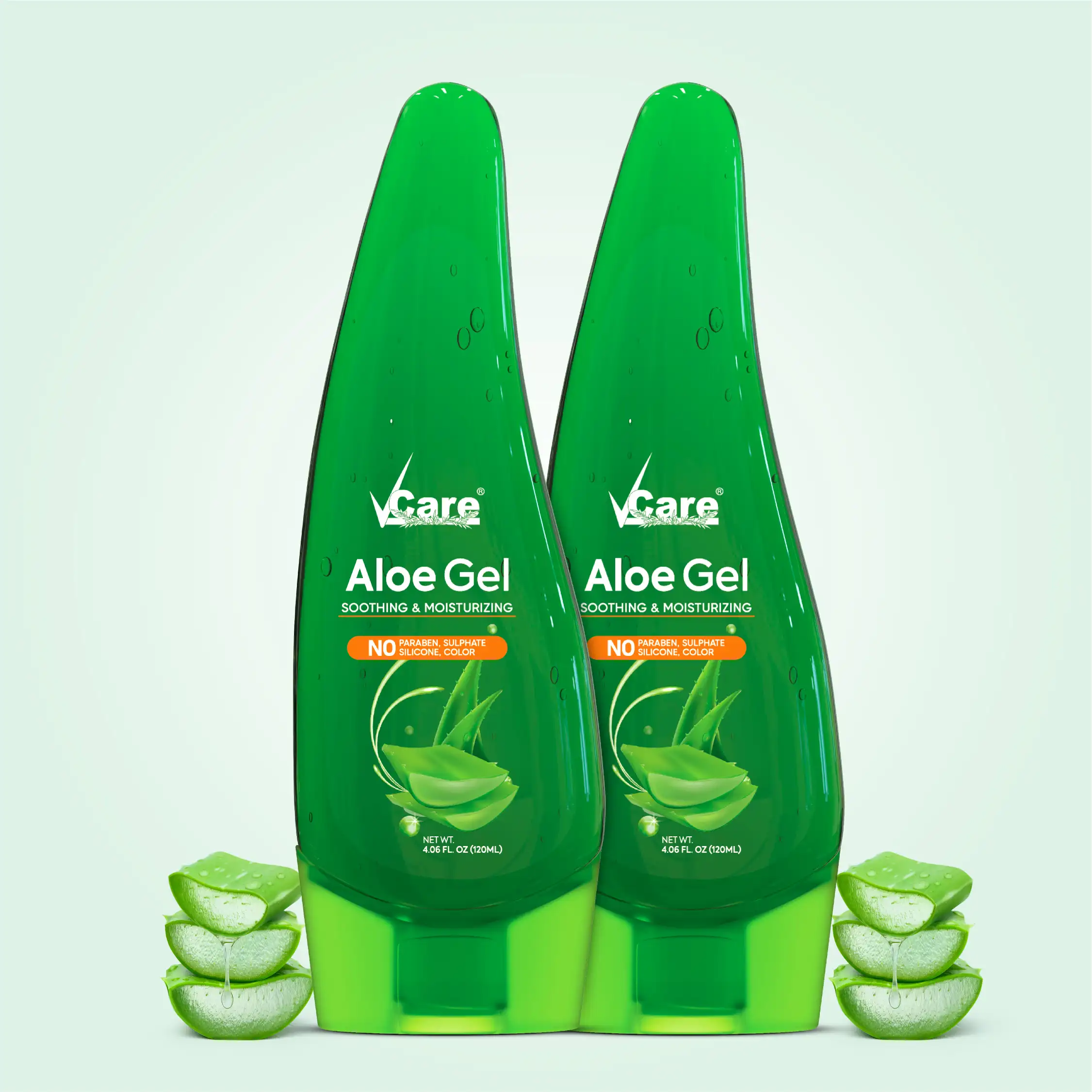 Hydrating Aloe Vera Gel for Acne, Scars & Moisturizing Skin